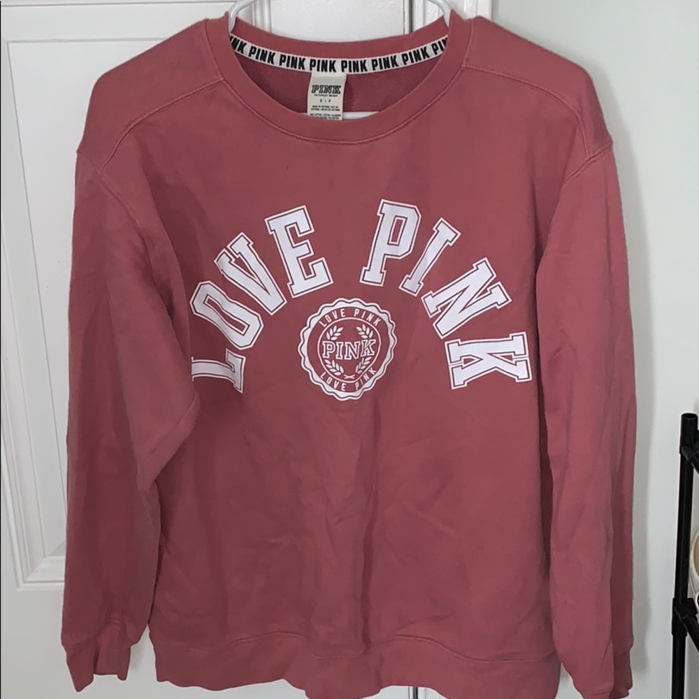 Vintage PINK crew neck sweatshirt